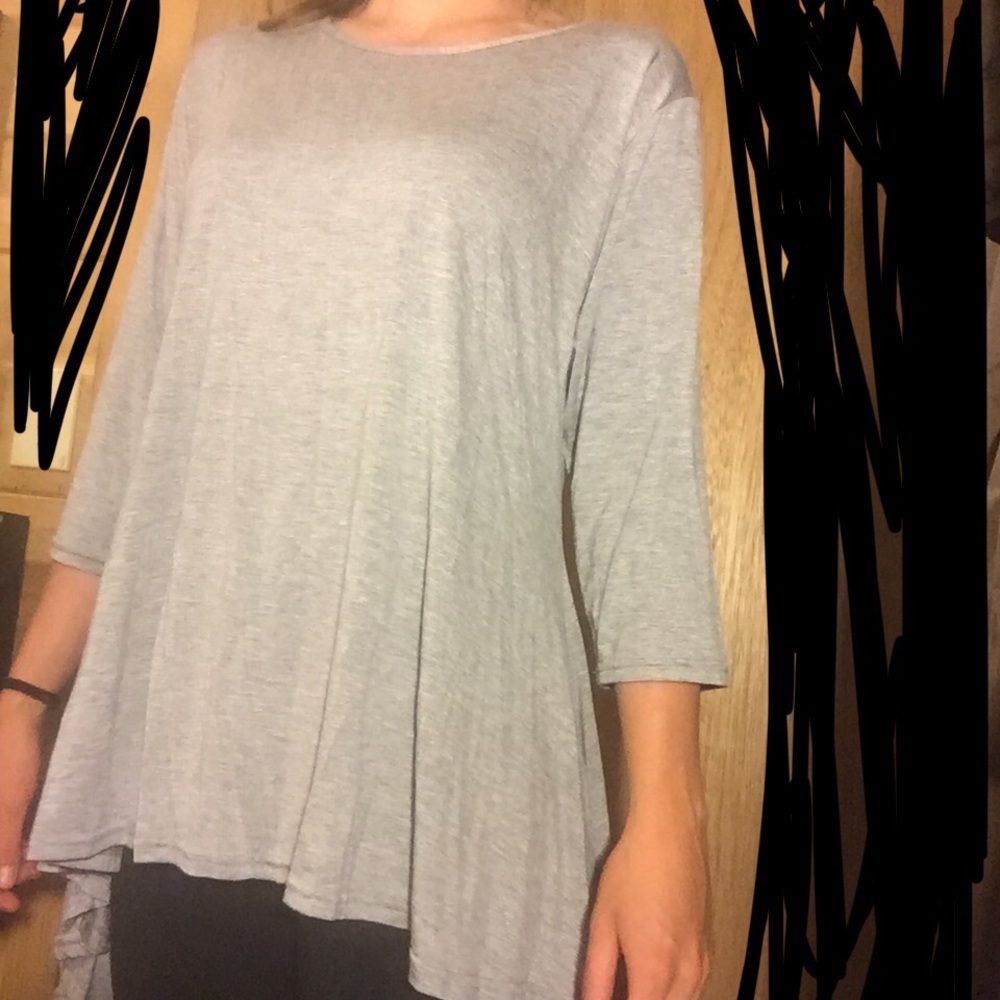 Heathmoor grey tunic NWT(Bundle 3/$15)